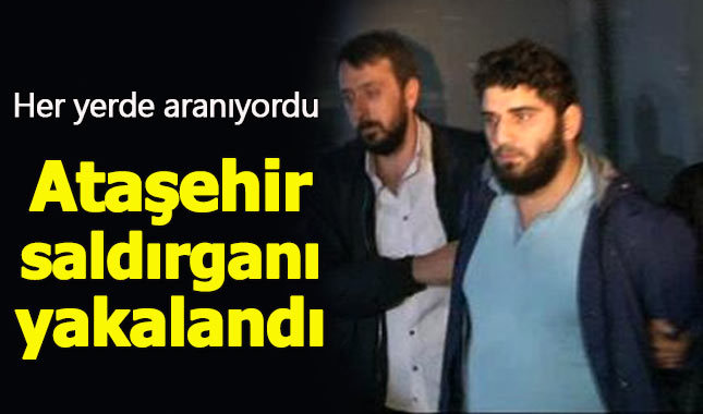 Ataşehir'de sokak ortasında kadına yumruk atan saldırgan yakalandı