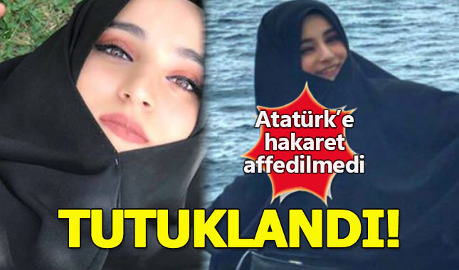 Atatürk'e küfür eden kadın tutuklandı