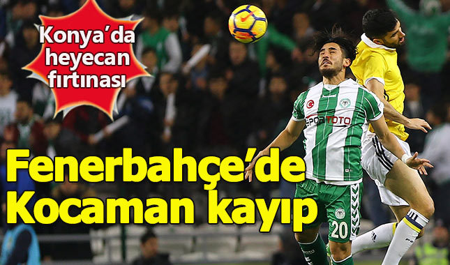 Atiker Konyaspor 1-1 Fenerbahçe (Maçın özeti ve golleri)