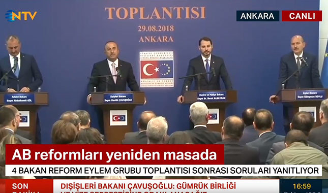 Avrupa Birliği'ne tam üyelik reformları yeniden masada