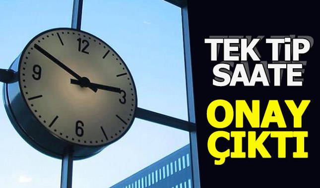 Avrupa Parlamentosu tek tip saati onayladı