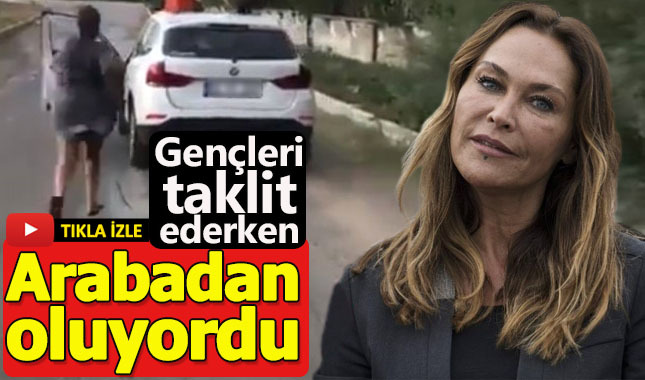 Avşar kızı modaya uyayım derken arabadan oluyordu