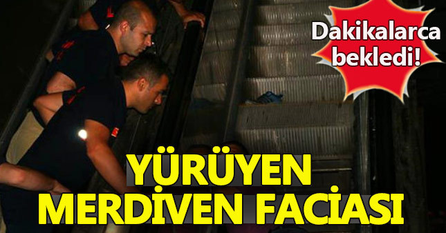 Ayağı Sıkışan Vatandaş Dakikalarca Kurtarılmayı Bekledi