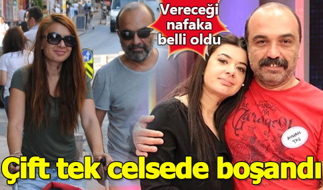 Ayhan Taş ve eşi Esni Taş boşandı!