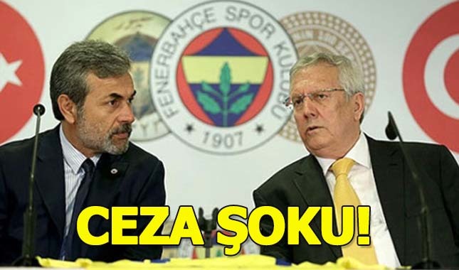 Aykut Kocaman ve Aziz Yıldırım'a ceza