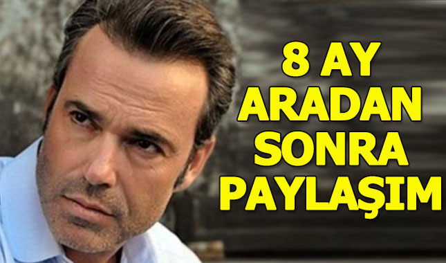 Aylar sonunda sosyal medyayı kullandı