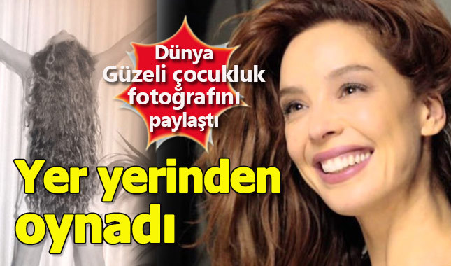 Azra Akın'ın çocukluk fotoğrafı sosyal medyayı salladı