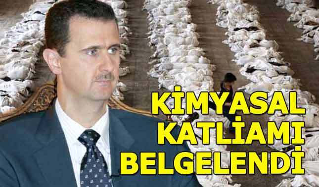 BM, Esad'ın kimyasal katliamını belgeledi