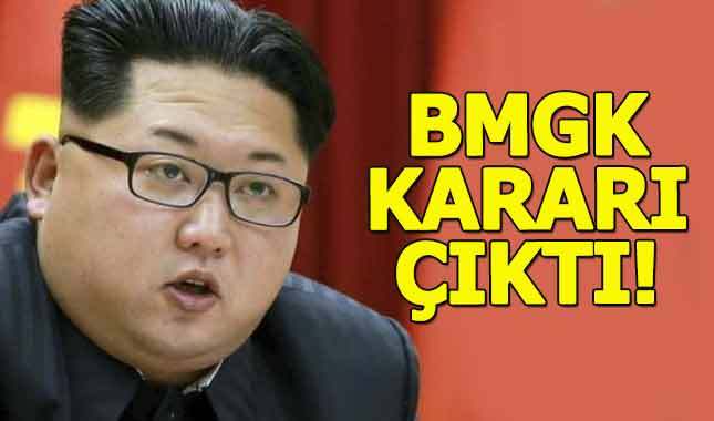 BMGK'da Kuzey Kore'ye yaptırım kararı çıktı