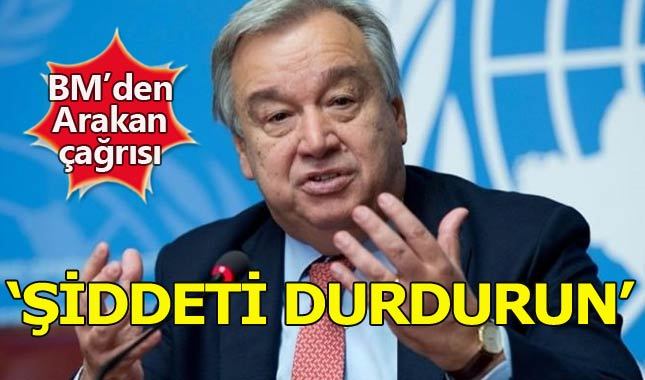 BM'den Myanmar'a çağrı: Arakan'da şiddete son verin