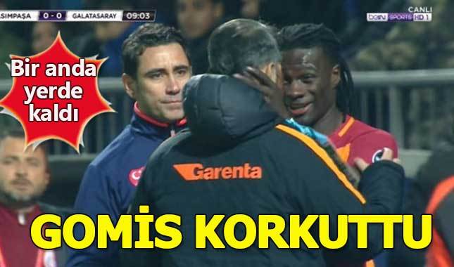 Bafetimbi Gomis yürekleri ağızlara getirdi - Gomis neden bayıldı?