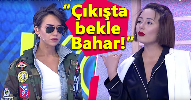 Bahar Candan, Neslihan'ı alev topuna çevirdi