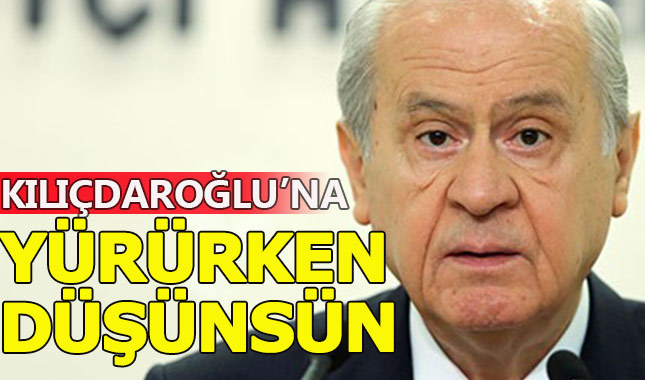 Bahçeli'den Kılıçdaroğlu'na bozkurt cevabı