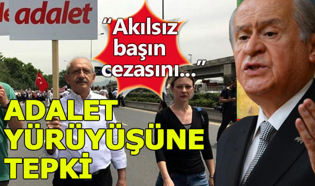 Bahçeli'den Kılıçtaroğlu'na protesto tepkisi: Akılsız başın cezasını ayaklar çeker