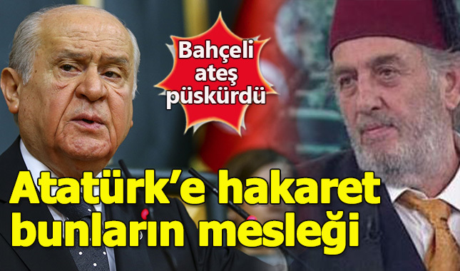 Bahçeli'den Mısıroğlu'na: "Atatürk'e sövmek bunları mesleğidir"