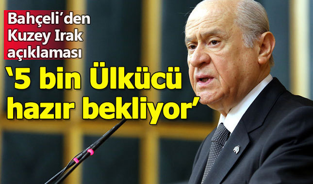 Bahçeli'den hükümete Barzani eleştirisi