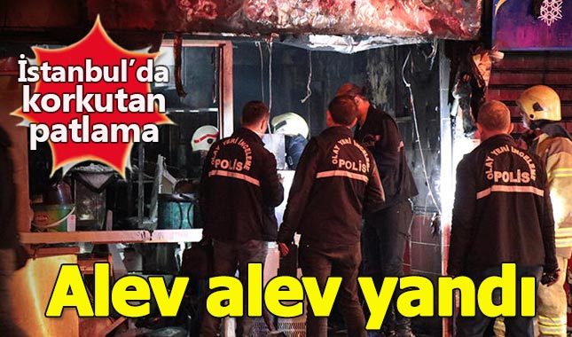 Bahçelievler'de lokantada korkutan patlama!