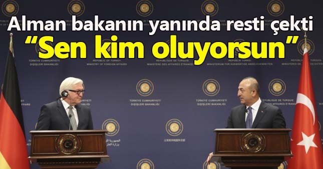 Bakan Çavuşoğlu AB'ye çok sert yüklendi
