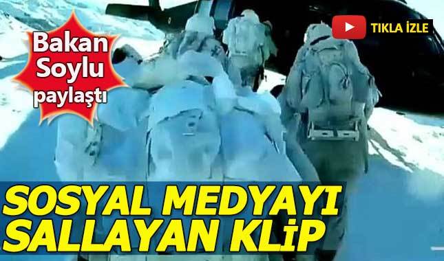 Bakan Soylu paylaştı! Sosyal medyanın konuştuğu klip
