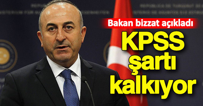 KPSS şartı kaldırılıyor mu: Bakandan müjde