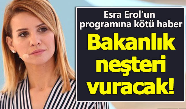 Bakanlık Esra Erol'un programı için harekete geçti