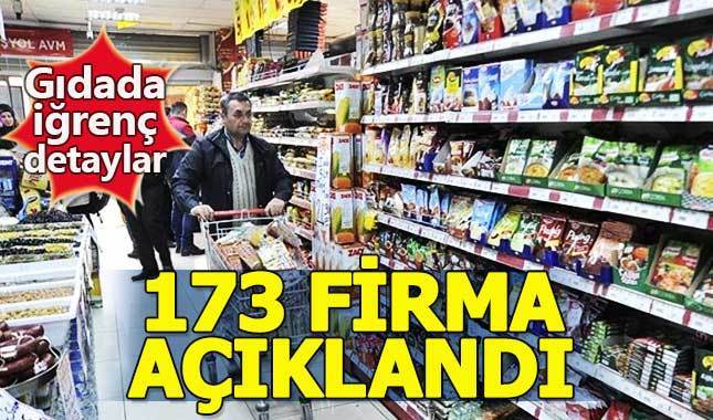 Bakanlık ifşa etti: 173 firma hileli ürün satıyormuş!