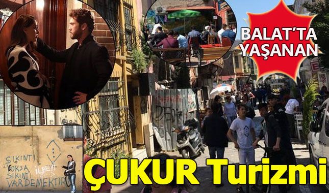 Balat'ta Çukur turizmi yaşanıyor (Duvar yazıları, tespihler, tişörtler)