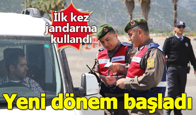 Asayiş denetiminde "barkod kimlik okuma sistemi" dönemi başladı