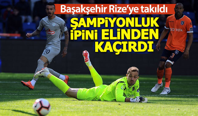 Başakşehir 1-1 Rizespor Maç Özeti