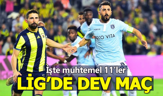 Başakşehir-Fenerbahçe muhtemel 11'ler