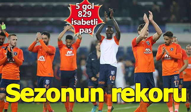 Başakşehir'den sezonun rekoru