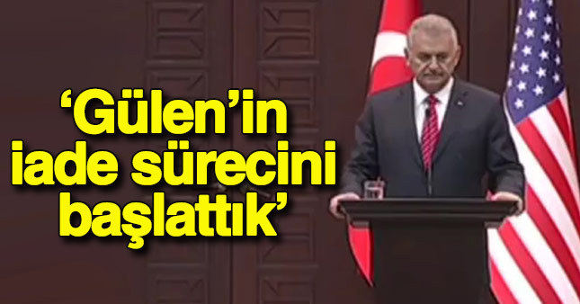 Başbakan Binali Yıldırım, Joe Biden ile ortak basın açıklaması yaptı