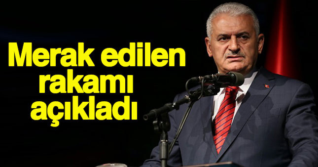 Başbakan Binali Yıldırım Osmangazi Köprüsü'nde konuştu