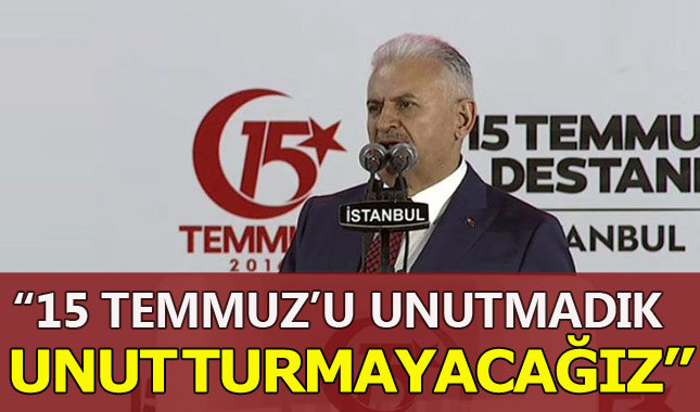 Başbakan Binali Yıldırım'dan "15 Temmuz" mesajı