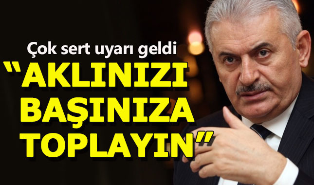 Başbakan Binali Yıldırım'dan bankalara sert uyarı