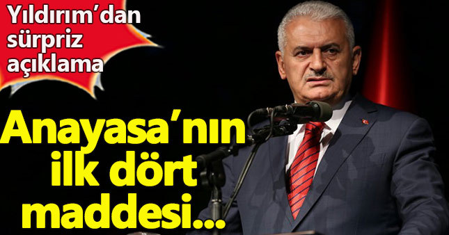 Başbakan Binali Yıldırım'dan flaş açıklama
