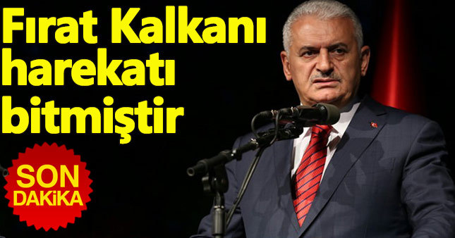 Başbakan: Fırat Kalkanı Harekatı bitmiştir
