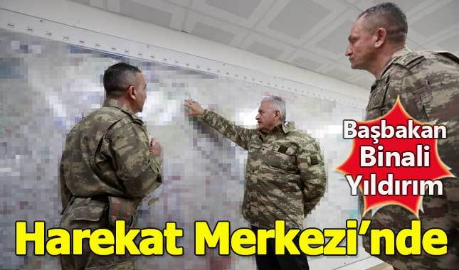 Başbakan, Hatay'daki Harekat Merkezi'nde
