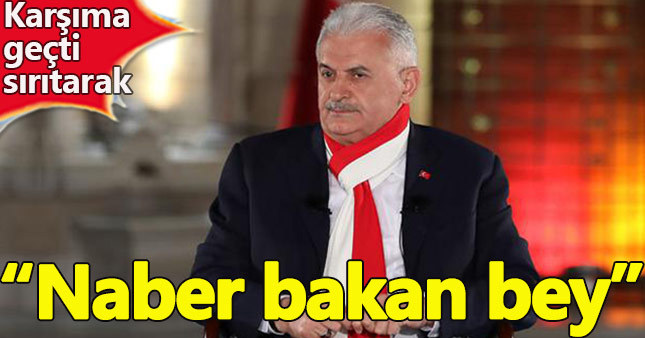 Başbakan Yıldırım: Karşıma geçti sırıtarak...