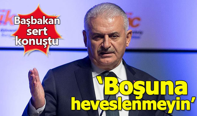 Başbakan Yıldırım: Türkiye üzerinde oyunlar oynanıyor