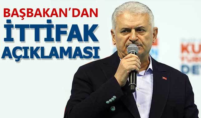 Başbakan Yıldırım'dan "ittifak" açıklaması