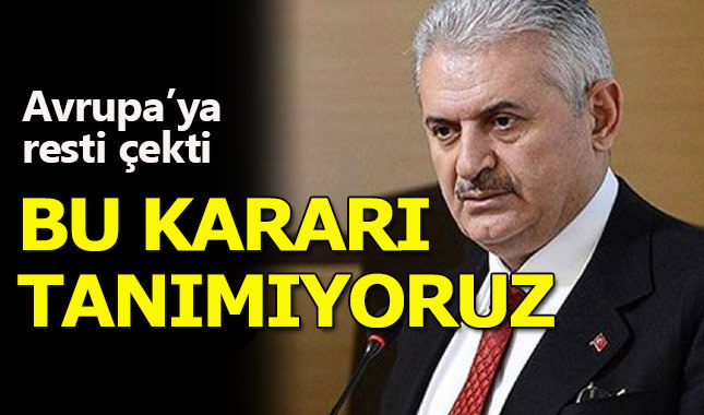 Başbakan'dan AB yorumu: "Türkiye alternatifsiz değil"