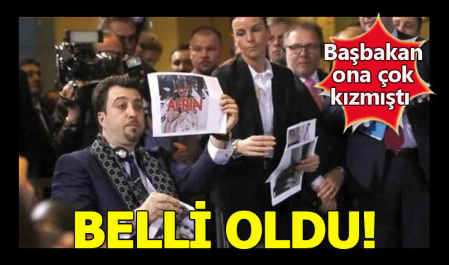 Başbakan'ın tepki gösterdiği kişinin kimliği belli oldu