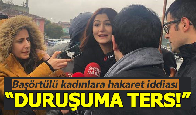 Başörtülü kadınlara hakaret ettiği söylenen Deniz Çakır adliye çıkışında konuştu