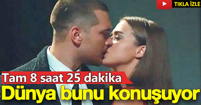 'İçerde' olay öpüşme sahnesi