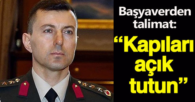 Başyaver Ali Yazıcı: Kimseye söylemeyin, bu bir tatbikat"