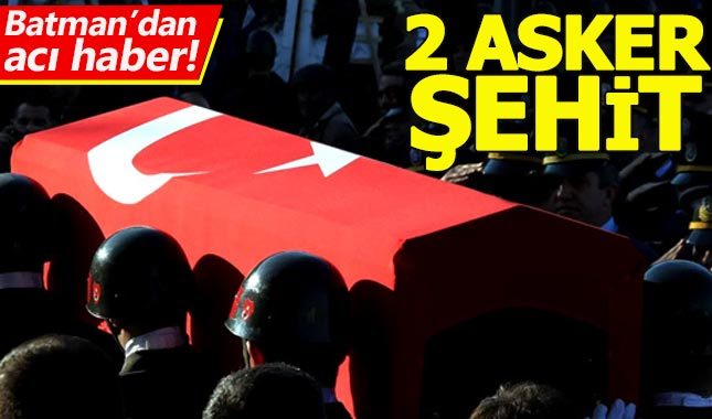 Batman'da çatışma: 2 asker şehit