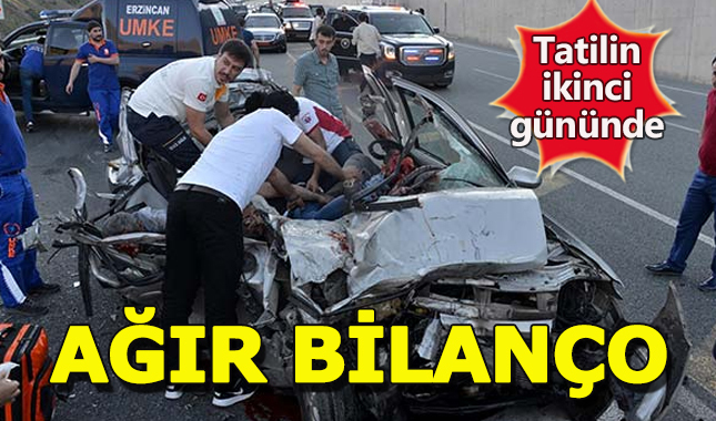 Bayram tatilinin 2. gününde 37 ölü, 249 yaralı