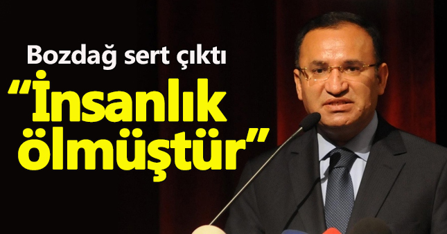 Bekir Bozdağ'dan Suriye'deki saldırılarla ilgili açıklama geldi