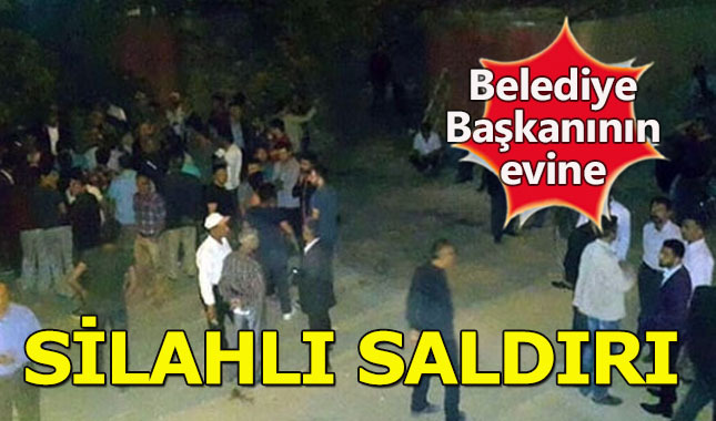 Belediye başkanının evine bombalı saldırı